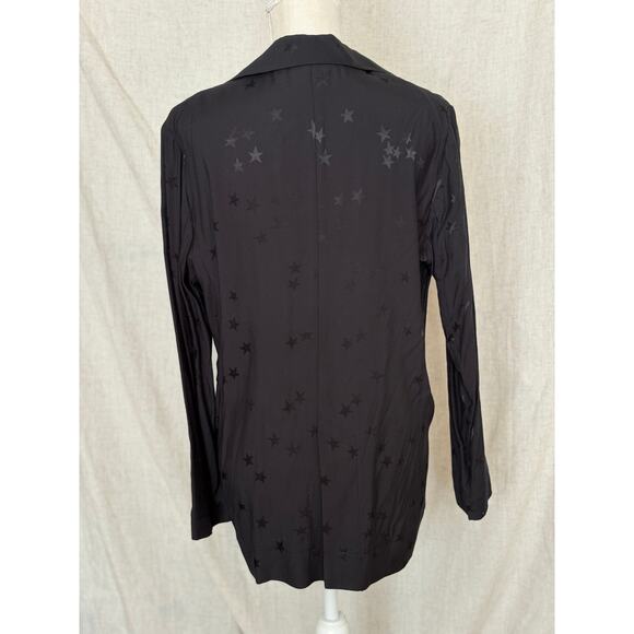 Equipment x Tabitha Simmons Hampton Star Print Pattern Blazer Jacket Size 6 - Picture 4 of 8